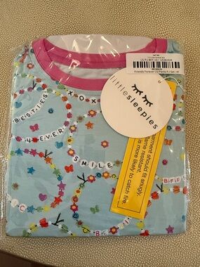Little Sleepies friends forever PJ set 4t